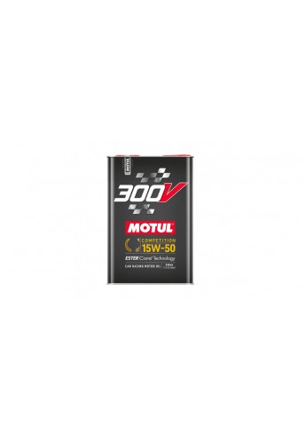 HUILE MOTEUR MOTUL 300V COMPETITION 15W50 BIDON 2L