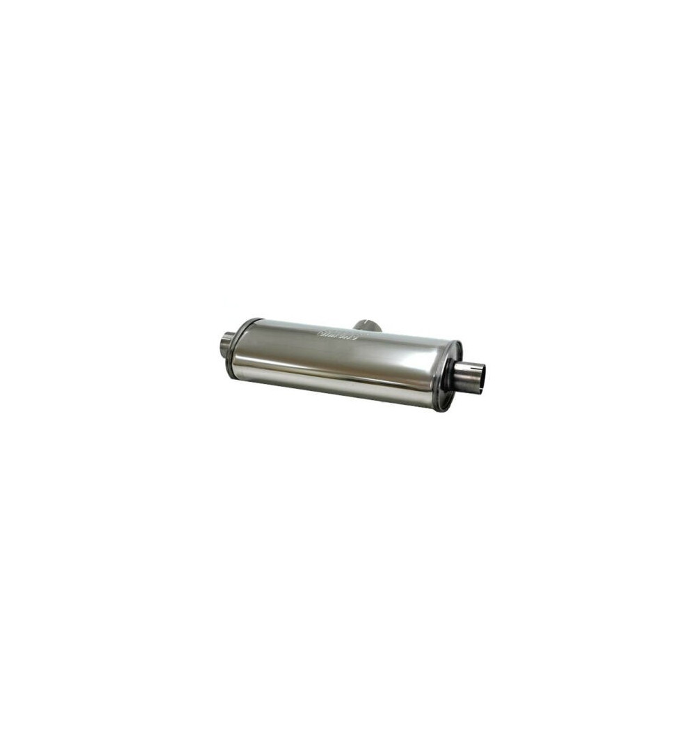 Simons Inox Silencieux Universel Duplex 76MM 63MM Brillant